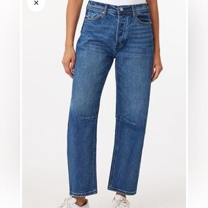 NWT Scotch and Soda barrel leg jeans size 27 quiet luxury